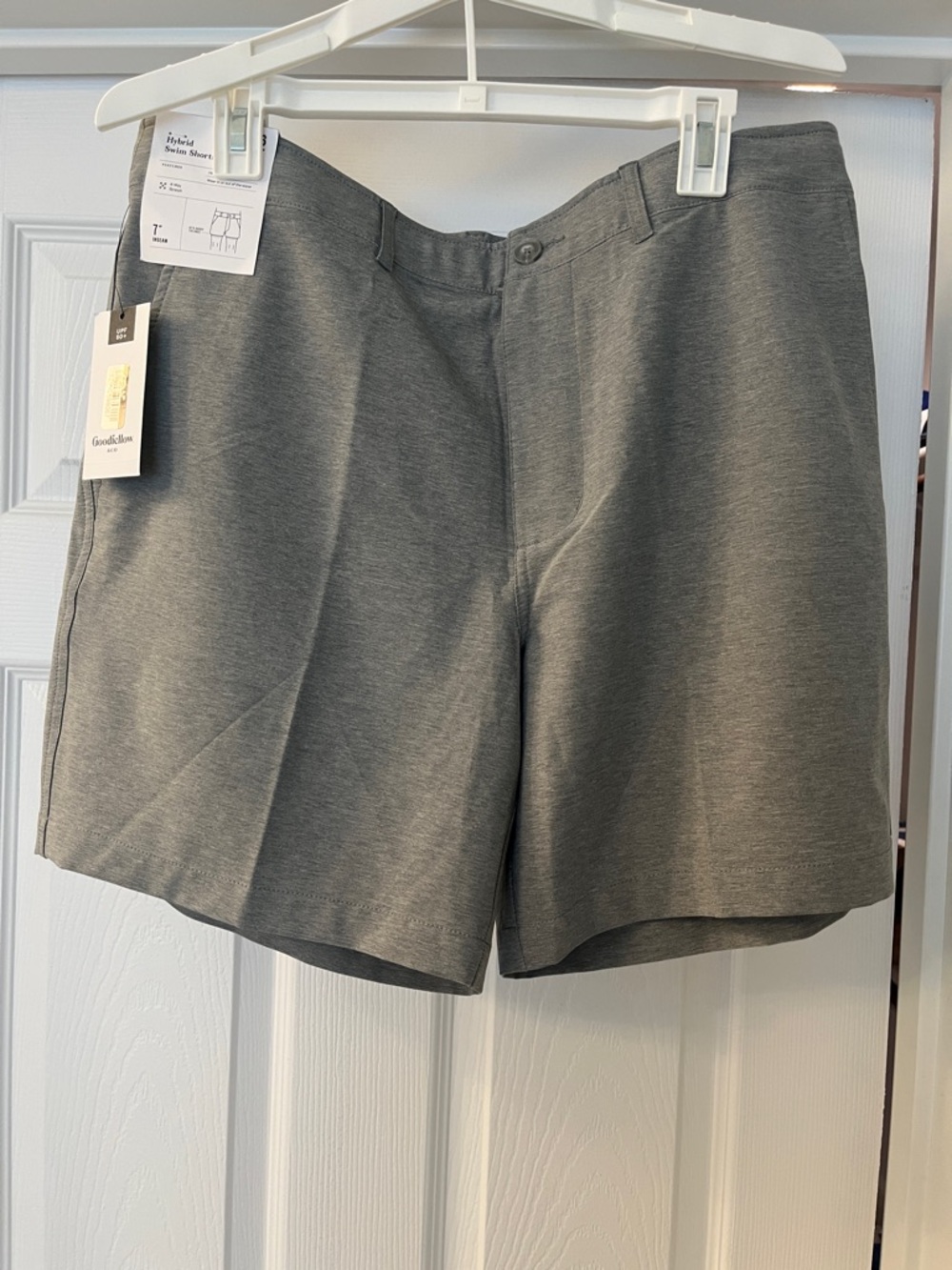 Goodfellow & Co Gray Flat Front Performance Shorts